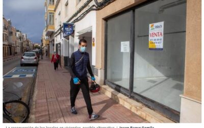 La reconversión de los locales en vivienda aumenta sus precios un 70 % en Palma